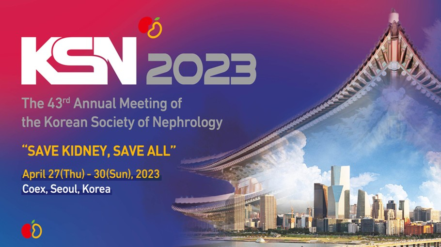&quot;Save kidney, save all&quot; é o mote da 43.ª Reunião Anual da Korean Society of Nephrology